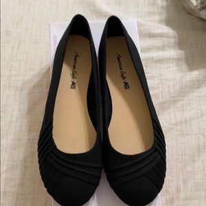 Black AA Flats